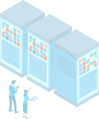 サーバーのイラスト